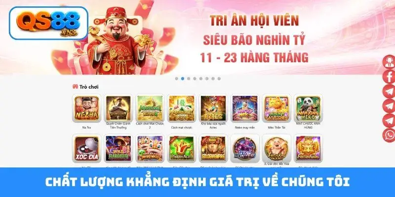 Chất lượng khẳng định giá trị về chúng tôi
